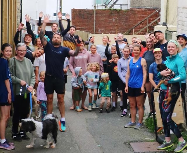 Newquay health food shop stages social run for charity