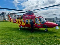 Air ambulance supported in saving lives with £10,000 donation 