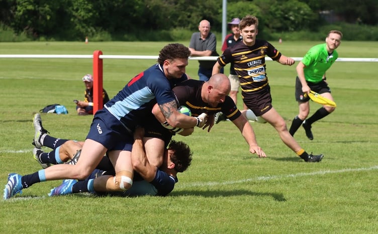 Pirates Amatuers inside-centre Josh Semmens scored two of Cornwall's tries at Kent.