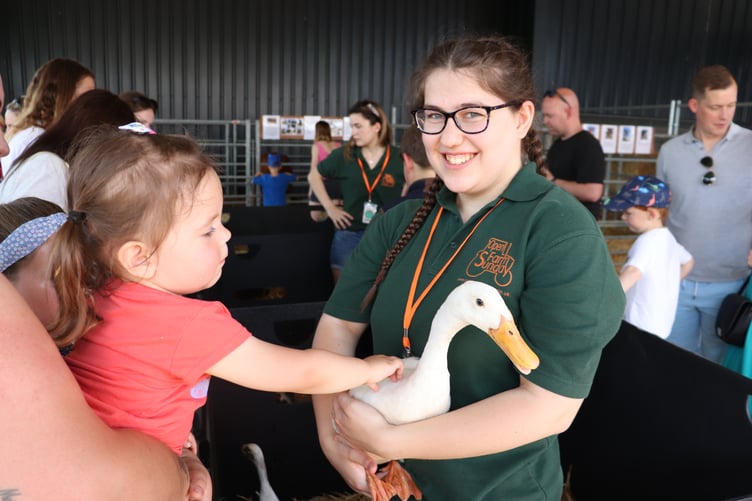 Youngsters can get hands on experience with farm animals during some of the Open Farm Sunday events coming up