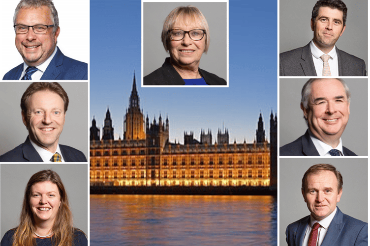 Devon and Cornwall MP's