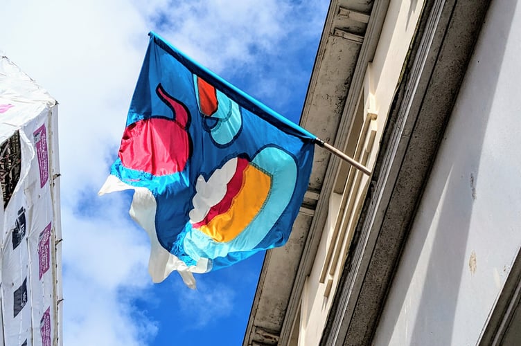 Afternoon tea flag - Liz Tyrrell