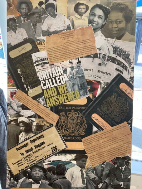 Artwork from the set of Farewell Jamaica
