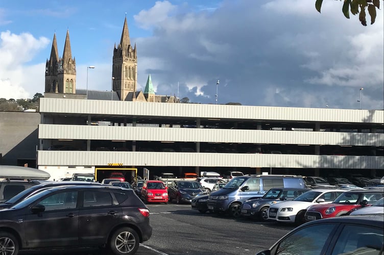 Moorfield car park, Truro