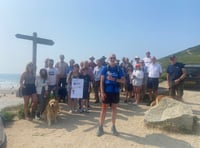 Alan completes his Around Cornwall Challenge