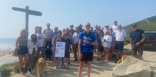 Alan completes his Around Cornwall Challenge