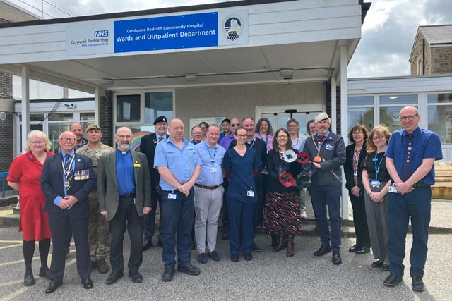 Hospital sends special wreath to Normandy to mark D-Day anniversary