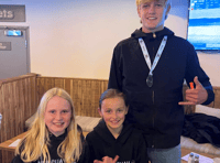 Welcome home party for surfers who represented England on world stage