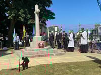 VIDEO: Camborne begin D-Day commemorations with outdoor service