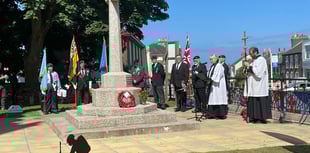 VIDEO: Camborne begin D-Day commemorations with outdoor service