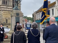 Town crier's proclamation of the 80th anniversary of D-Day 