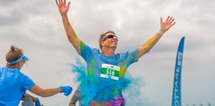 Fundraisers are limbering up to take part in the Rainbow Run