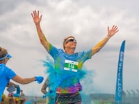 Fundraisers are limbering up to take part in the Rainbow Run