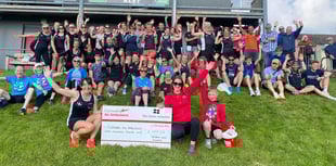 Runners put their best foot forward for charity