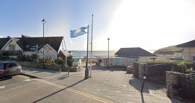 The premises at Gylly beach