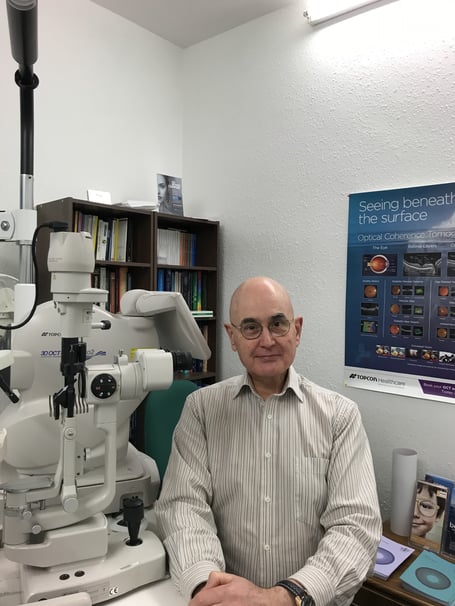 Optician Andrew Keirl