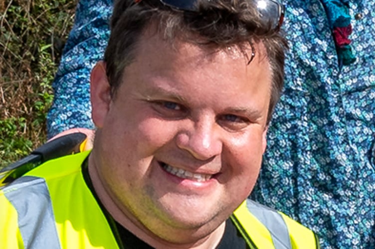 Cornwall councillor James Mustoe is planning to beat the bounds around Mevagissey.