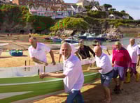 Newquay gig welcomed back into service following a major refit
