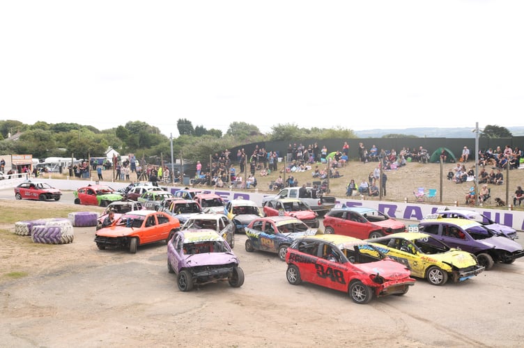 Banger Racing at United Downs Raceway