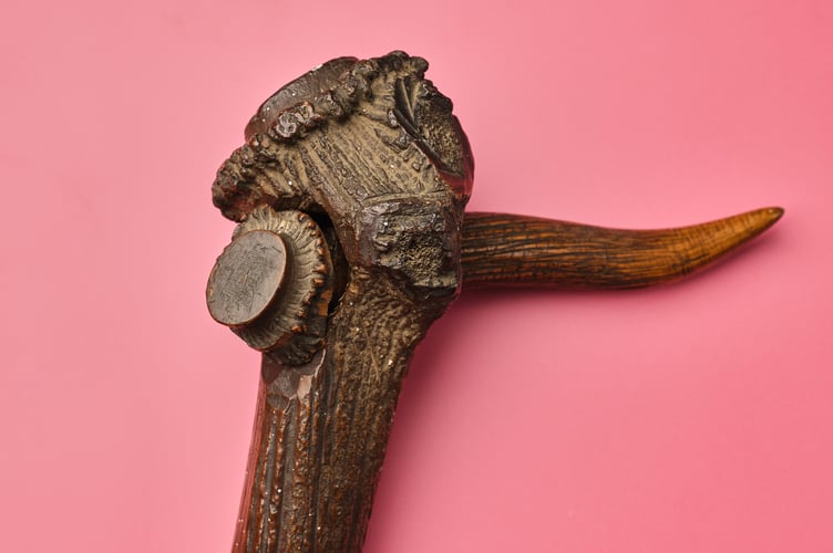 Bronze Age antler pick