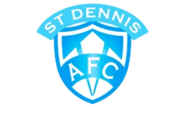 St Dennis AFC logo.
