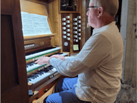 Appreciative crowd enjoys opening organ recital of the summer series
