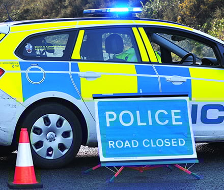 Woman injured following a collision involving a car and a tractor