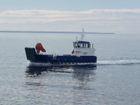 New freight vessel departs Penzance for Scilly for first time