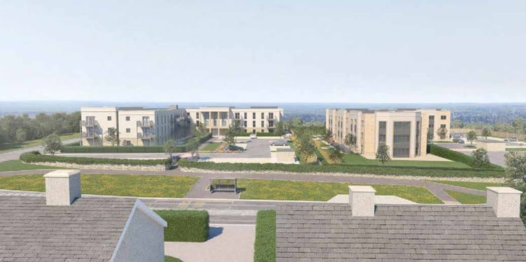 Artist's impression of the care home planned for Truro