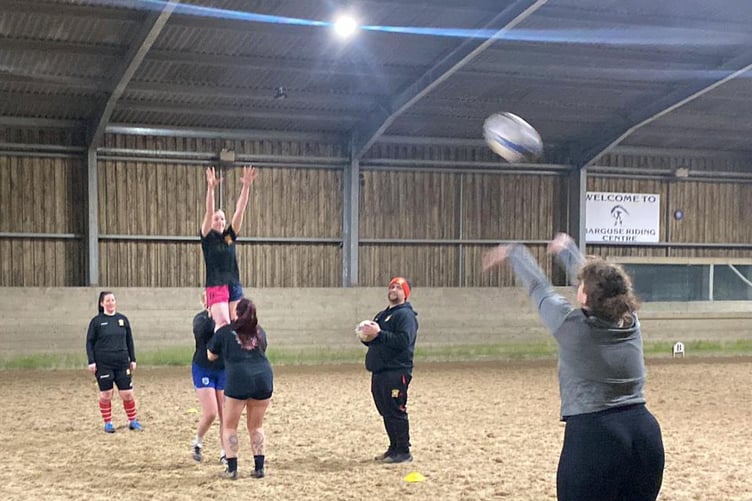 St Austell Rugby Club women's team is holding a recruitment event as it prepares for next season.