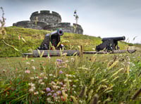 Historic cannon at St Mawes Castle undergoes conservation