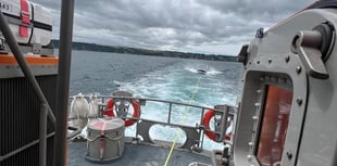 Lifeboat pagers go off as crew member is getting married at church