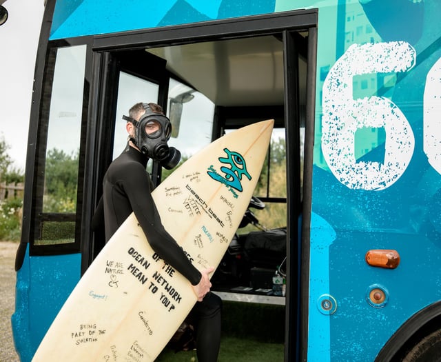 Surfers Against Sewage visiting the area on its election road trip