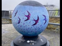 National art project comes to Falmouth with gifting of symbolic globe