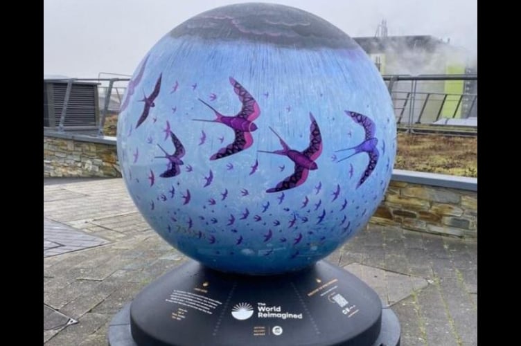 Symbolic globe coming to Cornwall