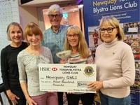 Charity supporters put their heads together to help raise funds