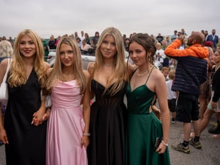 Students dress to impress for their end of year Prom