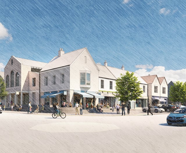 Designs unveiled for new high street due to be built