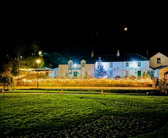 Santa will be visiting Trenance Cottages over the festive period