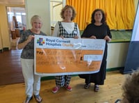 Women's Institute make donation following their fundraising efforts