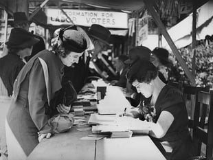 What is the history of the vote in the UK?