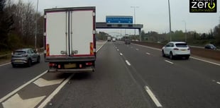Lethal driving on roads has been captured on camera