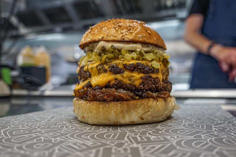 HERD burgers will be served from the new pop-up outlet on Crinnis Beach.
