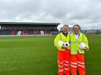 The first ball has been kicked at Truro's ‘breathtaking’ new FA ground