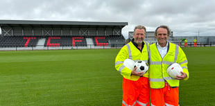 The first ball has been kicked at Truro's ‘breathtaking’ new FA ground