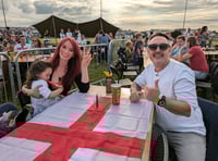 Thousands of England football fans visit venues to watch Euro final