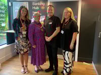 Mayor declares new banking hub open