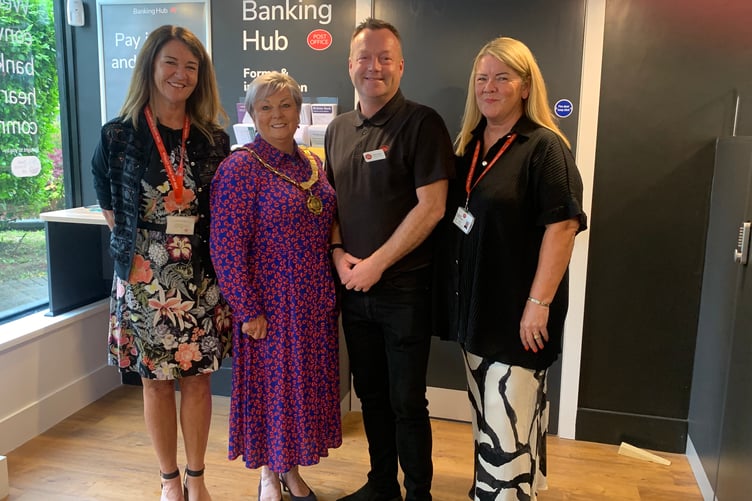 Community banking hub opened in Saltash