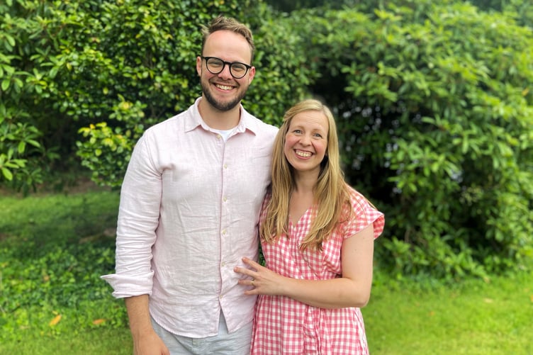 The Rev Jonathan Huff and his wife Lydie have Cornish connections.