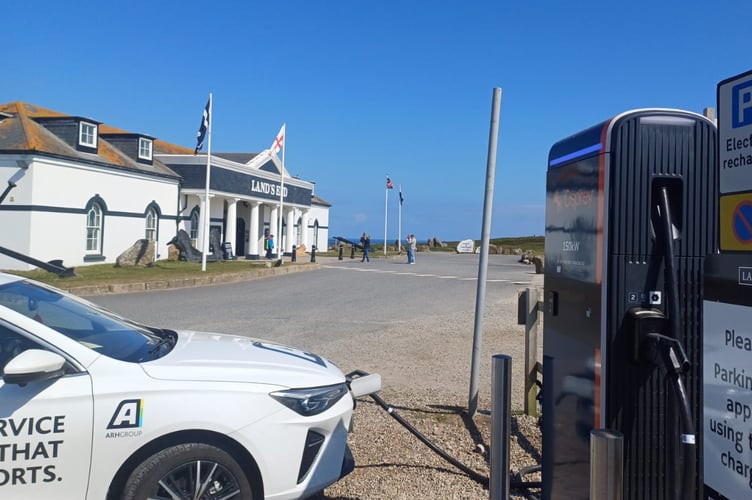 Osprey Network now covers the UK from Land's End to John O'Groats with new rapid EV charging site in Penzance